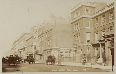 War Office, Pall Mall od English Photographer