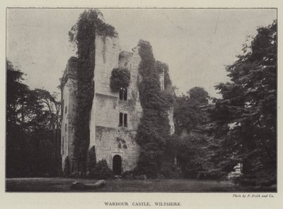 Hrad Wardour, Wiltshire od English Photographer