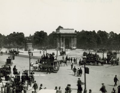 Wellington Arch, Green Park od English Photographer