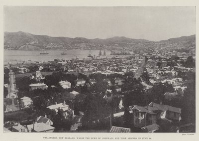 Wellington, Nový Zéland, kam vévoda z Cornwallu a Yorku přijíždí 18. června od English Photographer