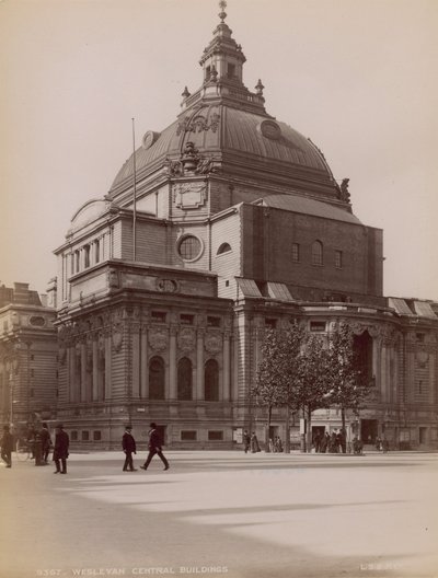 Wesleyan Central Buildings od English Photographer
