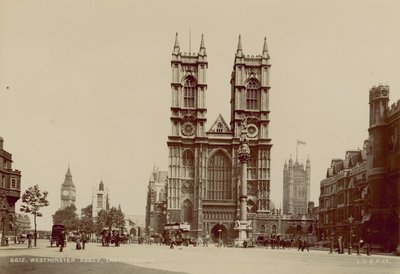 Západní fronta Westminsterského opatství od English Photographer