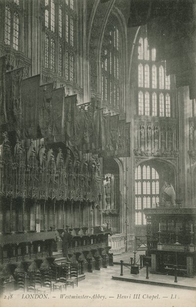 Westminsterské opatství, kaple Jindřicha III od English Photographer
