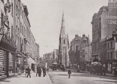 Westminster Bridge Road s Christ Church od English Photographer