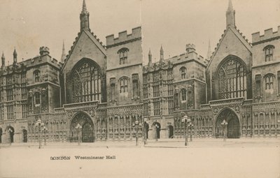 Westminster Hall, Londýn od English Photographer