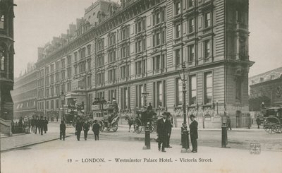 Westminster Palace Hotel, Victoria Street, Londýn od English Photographer