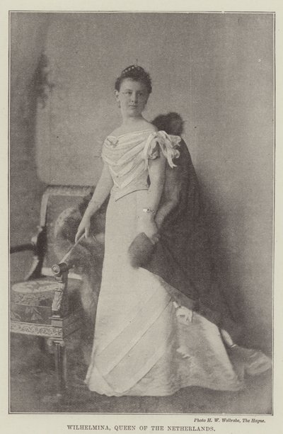 Wilhelmina, královna Nizozemska od English Photographer