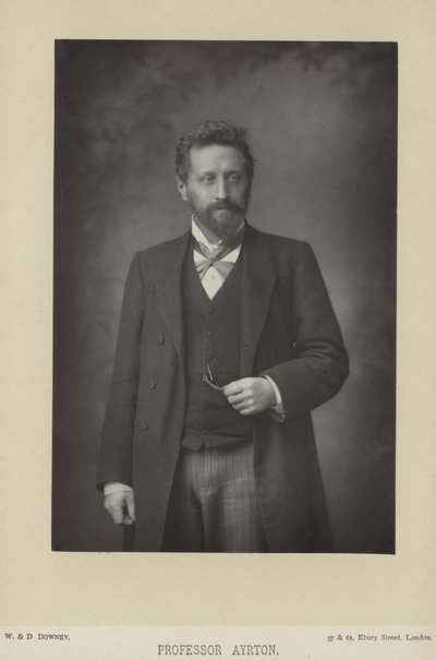 William Edward Ayrton od English Photographer