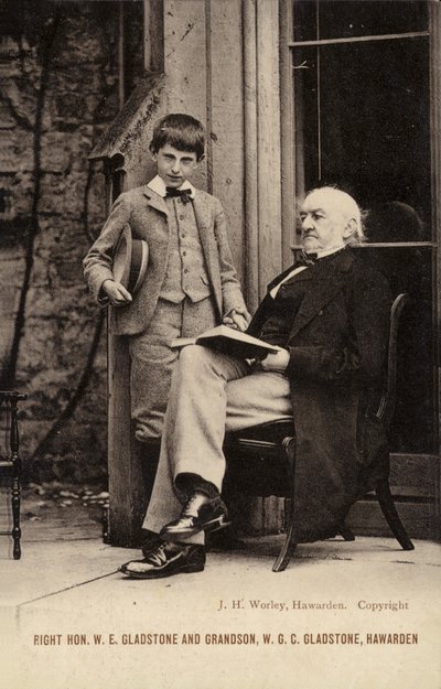 William Ewart Gladstone od English Photographer