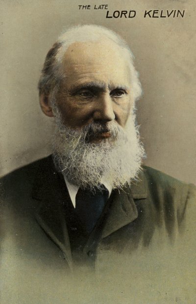 William Thomson, 1. baron Kelvin (1824-1907), britský fyzik a inženýr (barevné fotografie) od English Photographer