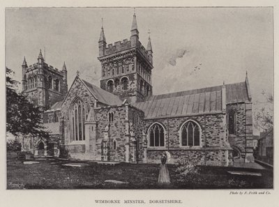 Wimborne Minster, Dorsetshire od English Photographer