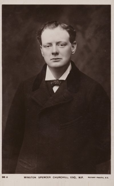 Winston Churchill od English Photographer