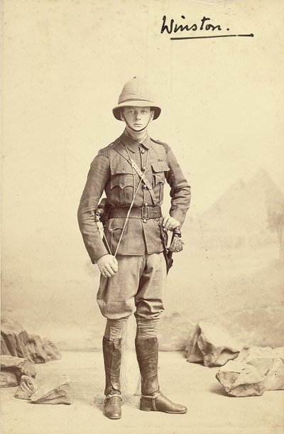 Winston S. Churchill od English Photographer