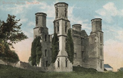 Wothorpe Towers, ruiny jakubovské lóže, Cambridgeshire (foto) od English Photographer