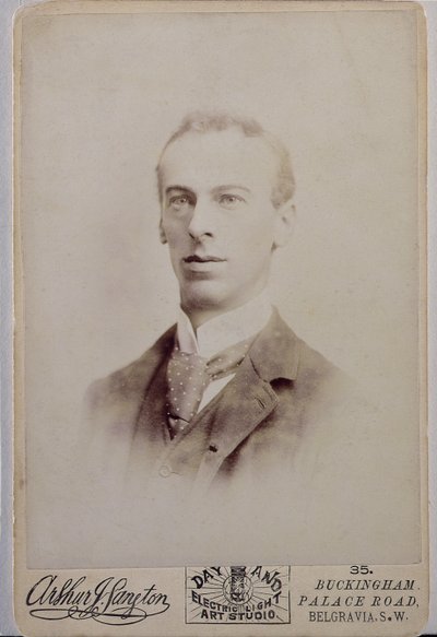 Portrét Arthura Rackhama (1867-1939) (sépiová fotografie) od English Photographer English Photographer