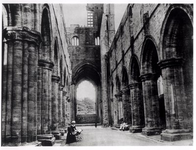 Návštěvníci opatství Kirkstall od English Photographer English Photographer