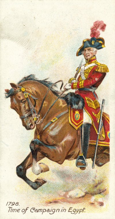 1798, doba tažení v Egyptě od English School