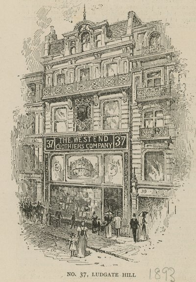 37 Ludgate Hill, Londýn od English School