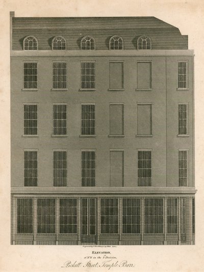 6 Pickett Street, Temple Bar, Londýn od English School