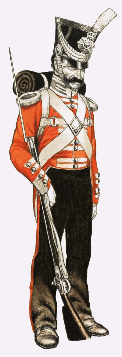 96. Foot Private 1836 od English School