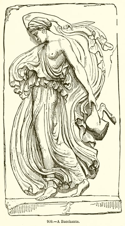 Bacchante od English School