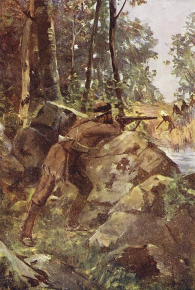 Backwoodsman (barevné lito) od English School