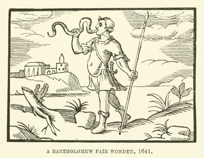 Zázrak Bartholomew Fair, 1641 od English School