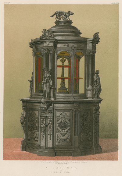 Kabinet od M Chaix, Paříž od English School