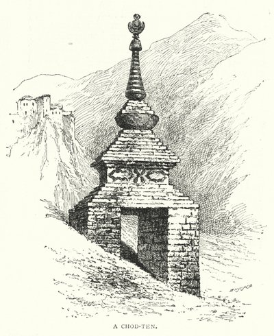 A Chod-ten (rytina) od English School