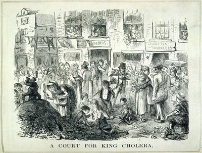 A Court for King Cholera, ilustrace z 