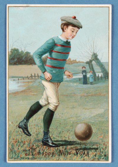 Šťastný nový rok, c.1890 od English School