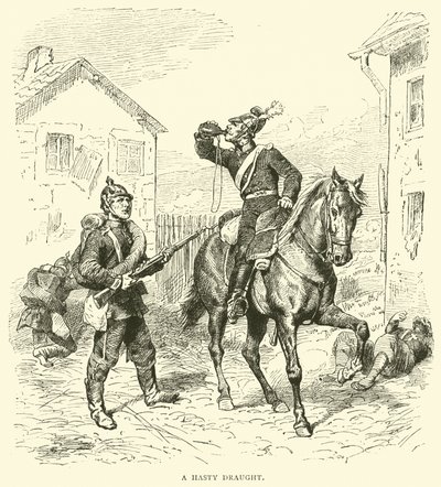 Uspěchaný průvan, leden 1871 od English School