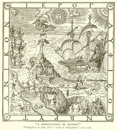 Hieroglyf Británie od English School