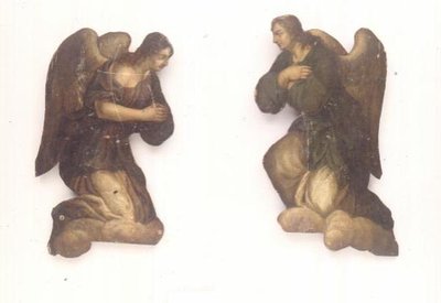 Pár andělů (panel) od English School
