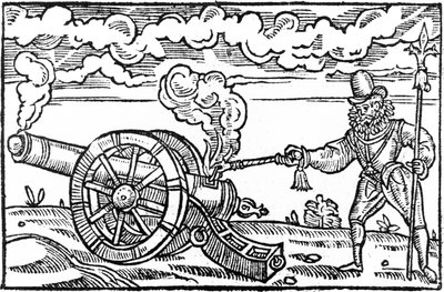 Pikeman zapalující dělo od English School