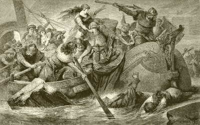 Drancující výprava Vikingů od English School