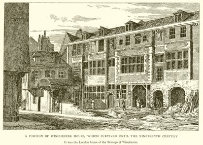 Část Winchester House, která přežila až do devatenáctého století od English School