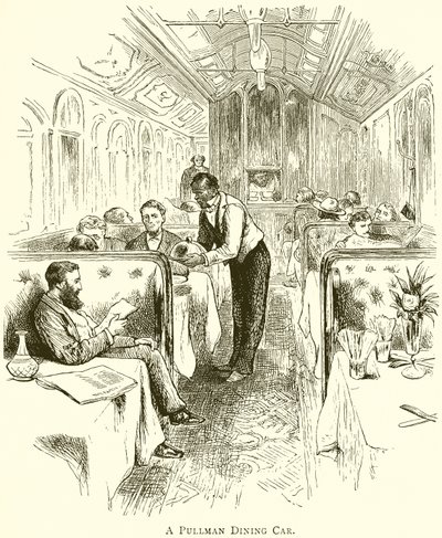 Jídelní vůz Pullman od English School