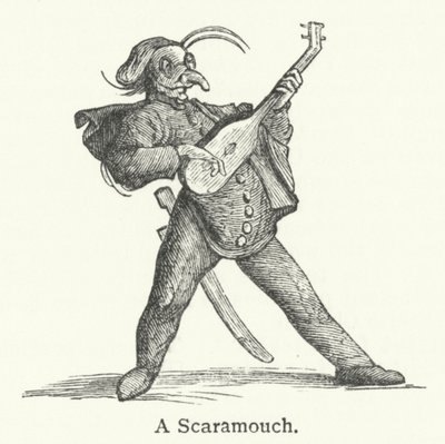 Scaramouch (rytina) od English School