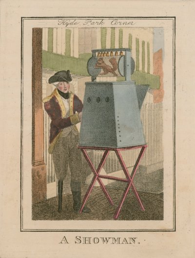 Showman, Hyde Park Corner od English School