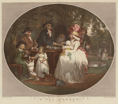 Čajová zahrada (chromolit) od English School
