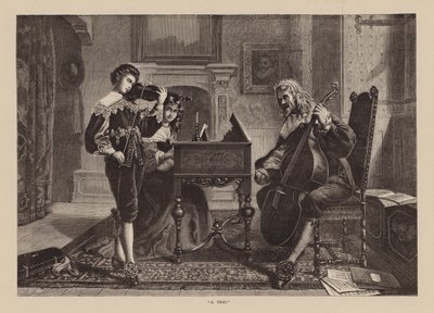 "Trio" (rytina) od English School