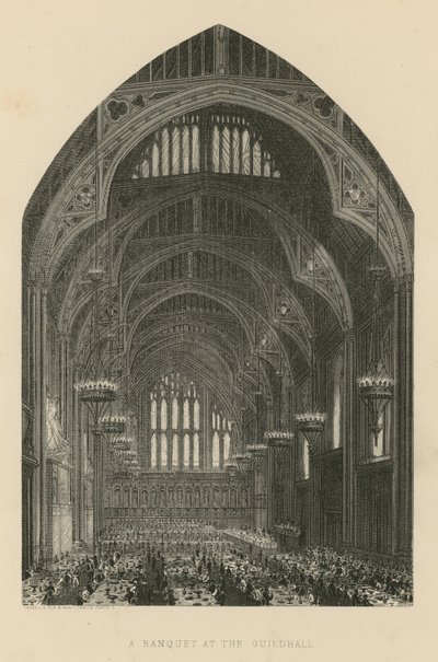Banket v Guildhall od English School