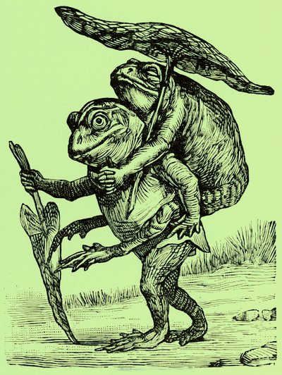 Laskavý manžel, ilustrace z Coles Funny Picture Book (digitálně vylepšený obrázek) od English School
