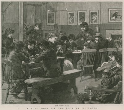 Herna pro chudé v Islingtonu: Obecná místnost od English School