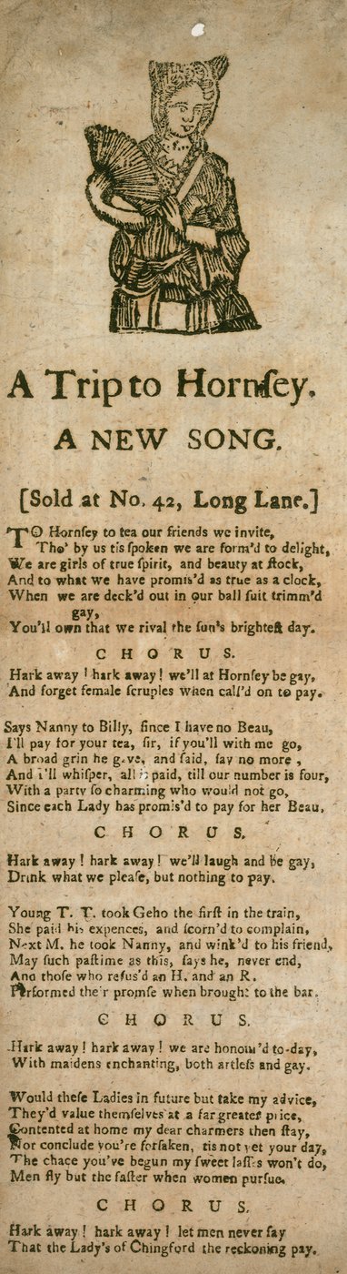 Výlet do Hornsey v Londýně; píseň od English School