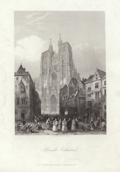 Katedrála Abbeville od English School