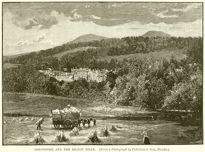 Abbotsford a Eildon Hills od English School