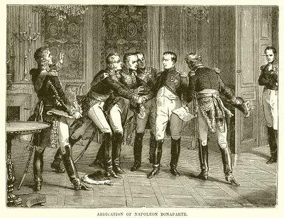 Abdikace Napoleona Bonaparta od English School