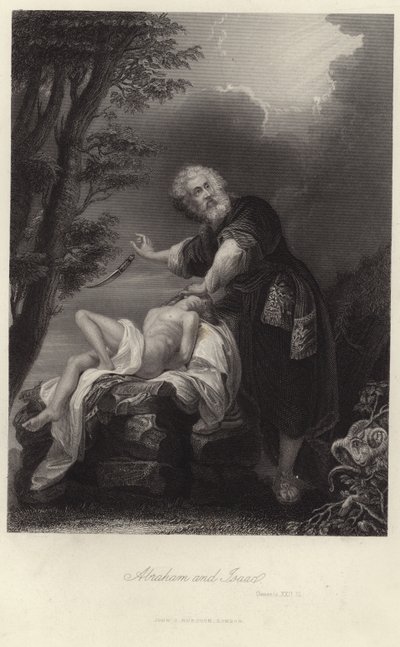 Abraham a Izák od English School